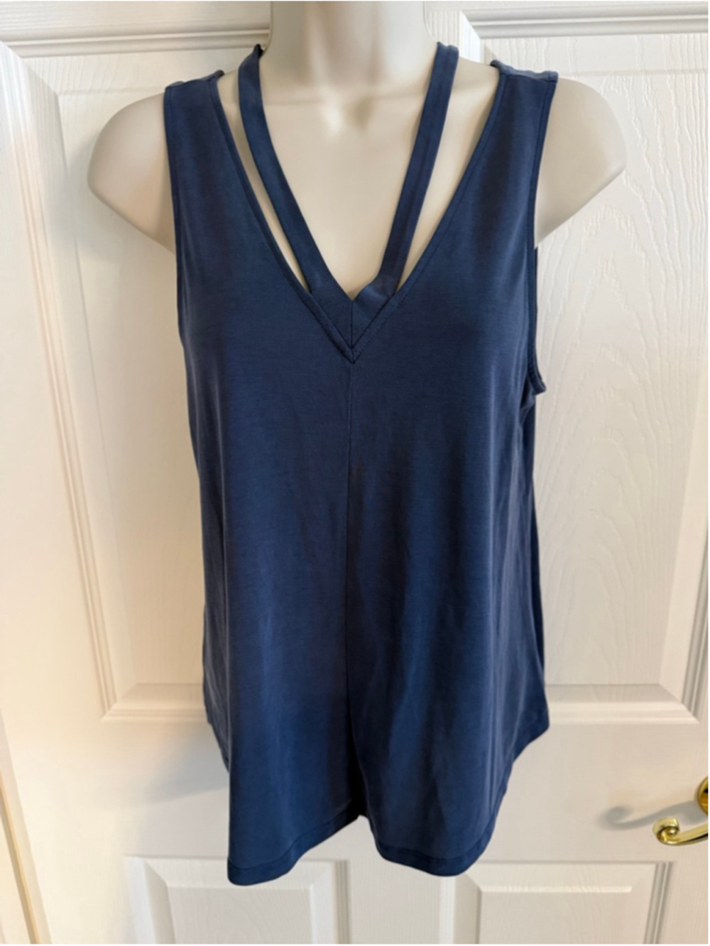 American Eagle Outfitters Soft and Sexy Sueded Blue tank top Size Small